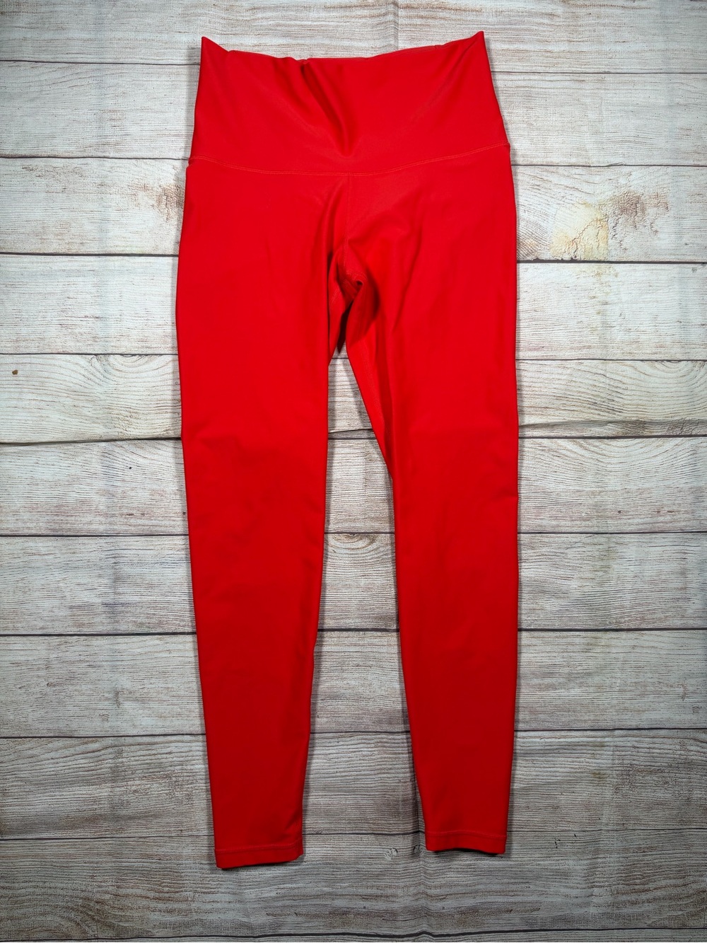Old Navy Red PowerSoft High-Waist Leggings